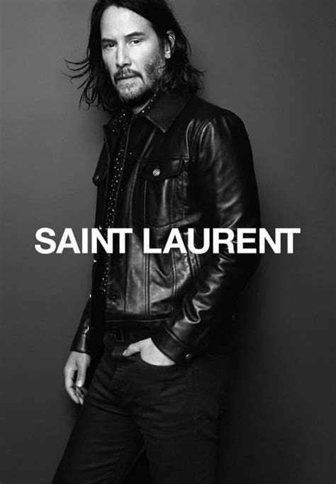 keanu reeves ysl ad|keanu reeves st laurent.